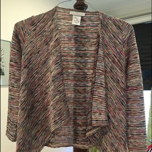 Multi color lightweight sweater